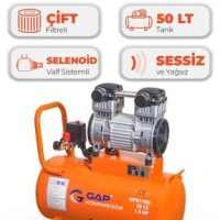 Hava Kompresörü Sessiz Ve Yağsız 50lt Gps1100