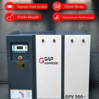 Vidalı Hava Kompresörü 50hp (TEK MAKİNE) Gpv50a